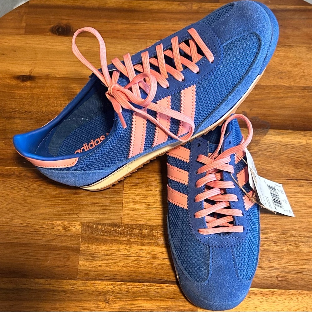 NWT adidas Originals SL 72 OG sneakers in blue and pink - WOMEN SIZE 6.5